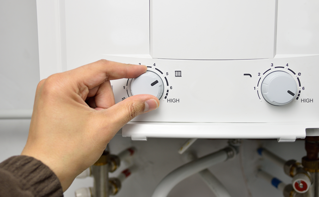 Flow Temperature Dial Without Digital Display