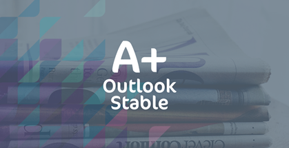 A+ outlook stable