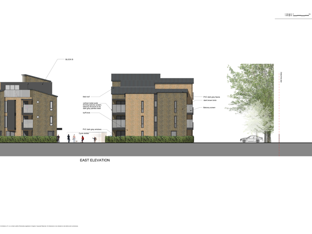 AMENDED SOUTH EAST ELEVATION BLOCK A 542240 EAST