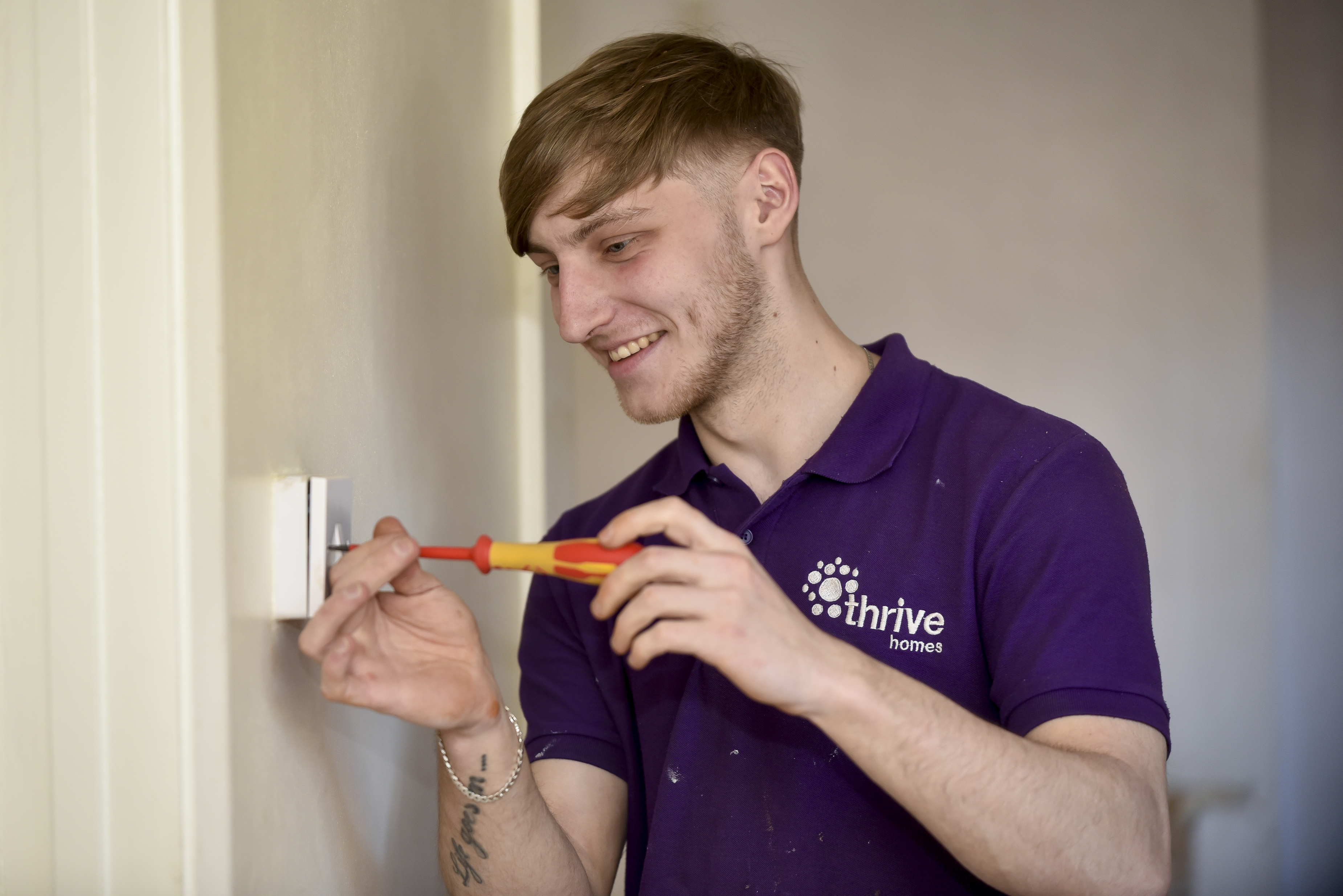 Repairs service status Thrive Homes