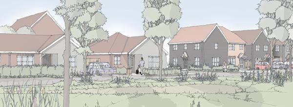 24.1877.7000 Lyndhurst Farm, Green Street Western Rural Edge Indicative CGI