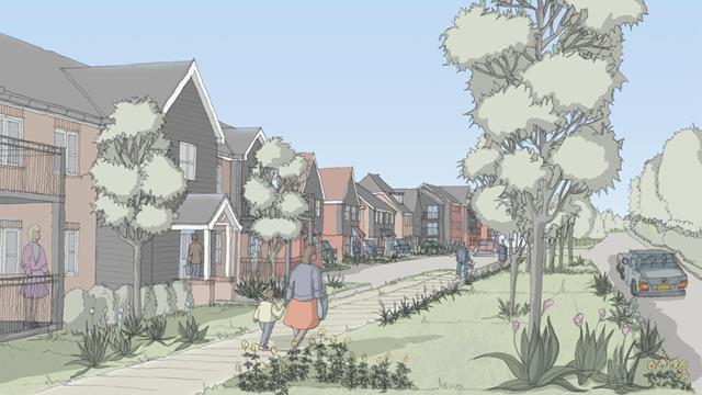 24.1877.7030 Lyndhurst Farm, Green Street Parkland Eastern Gateway Indicative CGI 24.1877.7030 Lyndhurst Farm, Green Street Parkland Eastern Gateway Indicative CGI