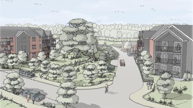 24.1877.7010 Lyndhurst Farm, Green Street Parkland Open Space Indicative CGI 24.1877.7010 Lyndhurst Farm, Green Street Parkland Open Space Indicative CGI