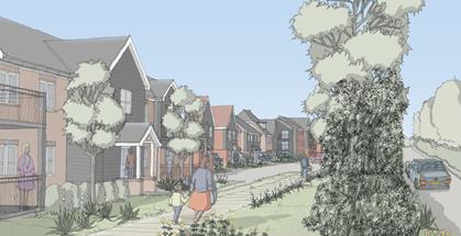 24.1877.7040 Lyndhurst Farm, Green Street Parkland Eastern Gateway 2 Indicative CGI 24.1877.7040 Lyndhurst Farm, Green Street Parkland Eastern Gateway 2 Indicative CGI