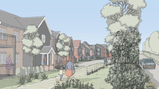 24.1877.7040 Lyndhurst Farm, Green Street Parkland Eastern Gateway 2 Indicative CGI 24.1877.7040 Lyndhurst Farm, Green Street Parkland Eastern Gateway 2 Indicative CGI